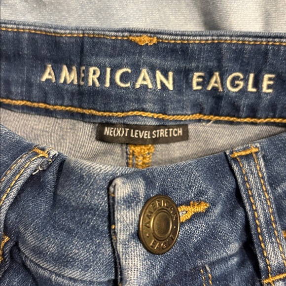 American Eagle Curvy Hi -Rise Jeggings 4 Short - Picture 9 of 11